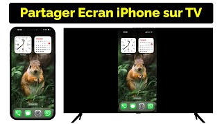 Comment partager écran iPhone sur TV [upl. by Ettessil768]