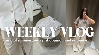 Derniers jours dété shopping vinted haul automne   WEEKLY VLOG [upl. by Owen]