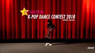 KPop Dance Contest 2018  ciarast Solo  Frankfurt Germany [upl. by Albion]