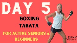 Day 5  BOXING TABATA [upl. by Micco]