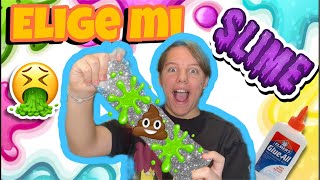 Mis seguidores deciden mi SLIME❤️🎨 [upl. by Livy]