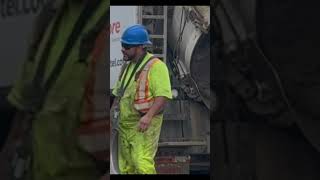 “Bouncing Betty”🤪🍿🤘hydrovac truck trucks excavator operator construction dump bounce [upl. by Snehpets]