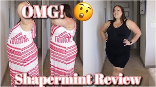 MY FAVORITE SHAPEWEAR OF ALL TIME  SHAPERMINT SHAPEWEAR TRYON REVIEW amp TRYON HAUL  MISSGREENEYES [upl. by Sifan]