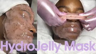 HydroJelly Mask  FULL Application and Removal [upl. by Neraj]