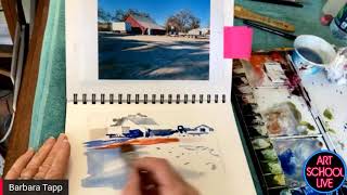 How to Paint with Watercolor like Barbara Tapp [upl. by Koziara217]