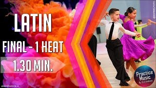 Latin Final 1 Heat 130 minl Practice Music l Vol8 [upl. by Trefor823]