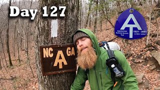 Appalachian Trail  SOBO Day 127  Mile 21121  December 9 2021 [upl. by Sesylu]