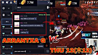 MIR4493K PS ARRANTXA G VS 465K PS THU 12  TRASHTALK ON  FAMOUS FAM VS HOF [upl. by Niggem]