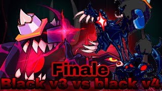 FNF vs Imposter Finale  old parasite black imposter vs new black parasite imposter [upl. by Tinya465]