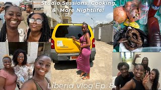 Studio Session with Bucky Raw amp Deima Cooking LIB food And More Nightlife EP8  Liberia Vlogs 🇱🇷 [upl. by Nahpets]