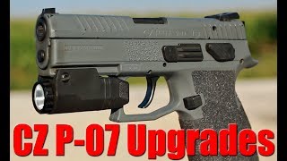 CZ P07 Upgrades amp Accessories Cajun Gun Works [upl. by Ocsicnarf]