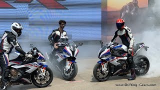 Shahid Kapoor talks about 2019 BMW Motorrad S1000RR  BURNOUT [upl. by Yraek785]