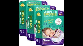 Sposie Diaper Booster Pads Fast amp free delivery [upl. by Anorahs416]