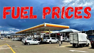 Fuel prices change from 2020 to 2023 in Namibia southern Africa [upl. by Ahsyekal]