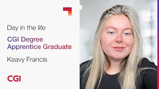 Day in the life of a CGI Degree Apprentice Graduate [upl. by Jarvis]