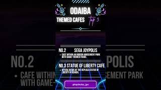 Odaiba themed cafe recommend top3 themedcafe cafe  odaibacafe odaibanightlife odaiba tokyo [upl. by Dhar613]