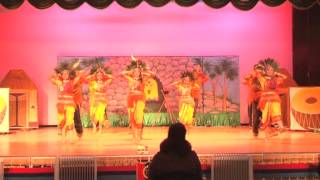 NCC rdc2012 group dance andhrapradesh [upl. by Olra136]