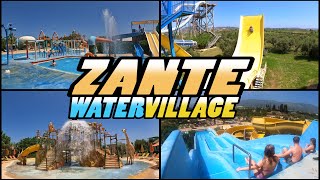 ZANTE WATER VILLAGE Zakynthos  Greece 4k [upl. by Araeit]