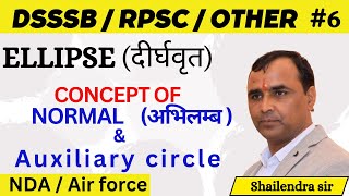 Mastering Ellipses Understanding Normal and Auxiliary Circles [upl. by Jobie]