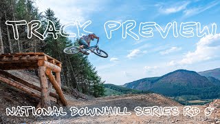 Race Track Preview  National Downhill Series RD5  Revolution Bike Park [upl. by Wivina]