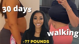 30 Day Walking Challenge Walking For Weight Loss [upl. by Ahseyt838]