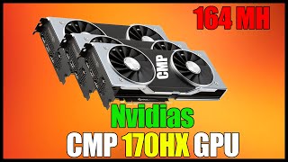 NVIDIA CMP 170HX GPU  164 MH [upl. by Truk]