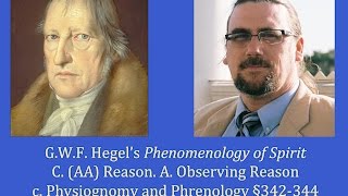 Half Hour Hegel Phenomenology of Spirit Reason Physiognomy and Phrenology sec 342344 [upl. by Anirad]