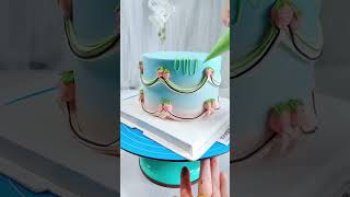 SO much pretty 3d Cake decoration ideas tutorial illusioncake cake shorts [upl. by Pisano]