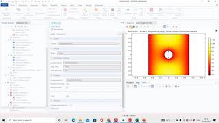 JouleOhmic heating Simulation Tutorial in COMSOL Multiphysics [upl. by Nus]