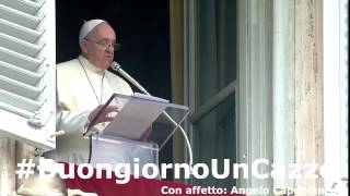 Papa Francesco  Buongiorno sto cazzo [upl. by Worthington]