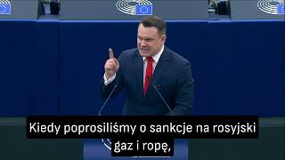 ZOBACZ Debata na wniosek PO w Parlamencie Europejskim [upl. by Iharas]