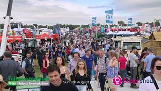 Tullamore Show 2024  FBD National Livestock Show  Ireland [upl. by Hterag]