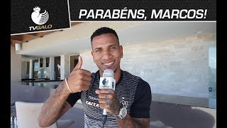 Parabéns Marcos Otero parabeniza torcedor que venceu o câncer 21022018 [upl. by Chaille]