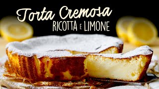 TORTA CREMOSA RICOTTA E LIMONE  Ricetta Facile  BuonIdea [upl. by Tori614]