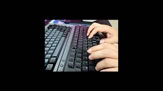 LOGITECH G515 Tactile Keyboard 타건 영상 [upl. by Orran]