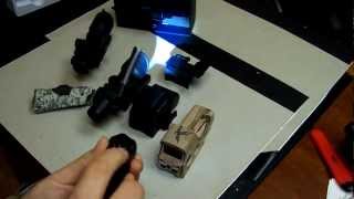 Trijicon ACOG with fiber optic vs EOtech 552 xps Comparison review [upl. by Zoila]