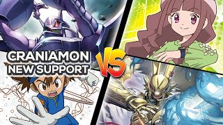 Craniamon vs Diarbbitmon  Digimon TCG BT13 Format [upl. by Adnilak]