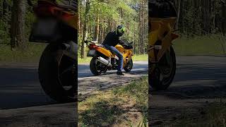 Honda VFR800 1999 VIPER exhaust sound [upl. by Ynatirb]