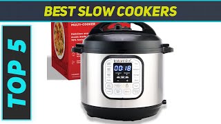 Top 5 Best Slow Cookers in 2024 [upl. by Honorine]