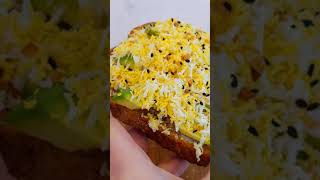 Grated Egg Avocado Toast  Viral Tiktok Recipe [upl. by Adnalahs]