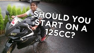 My Opinion Should you start on a 125cc bike [upl. by Yhtnomit288]