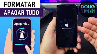 Como FORMATARAPAGAR TUDO no iPhone [upl. by Dwyer]