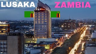 ZAMBIA CAPITAL LUSAKA The Fastest Growing City in Africa [upl. by Aennil517]