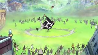 One Piece  Luffy  Zoro y Sanji Vs Pacifistas [upl. by Tanberg]