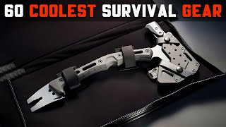 60 COOLEST SURVIVAL amp TACTICAL GEAR 2024 Must See Before You Buy [upl. by Crichton300]