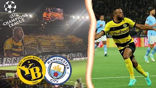 YB vs Manchester City  Stadionvlog  YB MIT TRAUMTOR🤩👀 CHAMPIONS LEAGUE 202324👑  VLOG 36 [upl. by Delahk525]