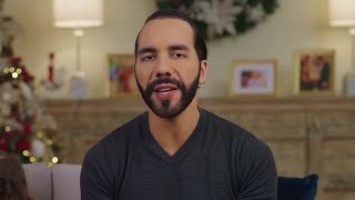 Nayib Bukele Mensaje de Navidad de la Familia Presidencial de El Salvador [upl. by Yehsa949]