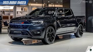 New 2025 Dodge Dakota Unveiled  powerful and aggressive with personalization [upl. by Airtina]