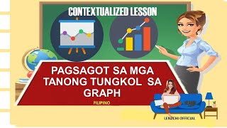 PAGSAGOT SA TANONG TUNGKOL SA GRAPH –CONTEXTUALIZED LESSON SA FILIPINO [upl. by Lorrimor]