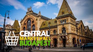 BUDAPEST FOOD amp SHOPPING  CENTRAL MARKET HALL BUDAPEST  HUNGARY  AMAZING BUDAPEST [upl. by Lauretta]